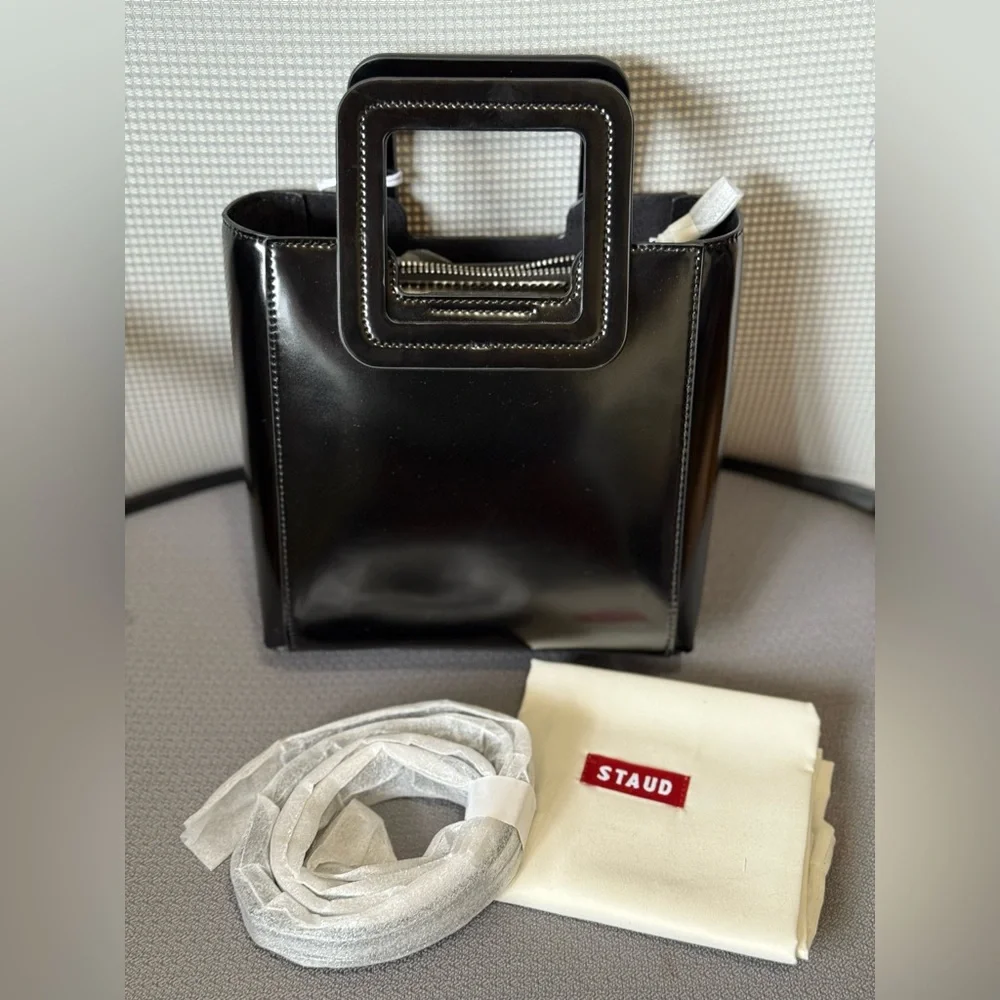 STAUD Black Tote Bag - Picture 5 of 5